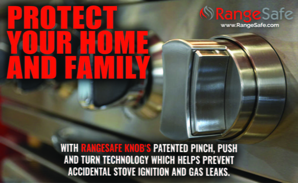RangeSafe Safety Knobs™ Help Prevent Accidental Stove Fires and Gas
